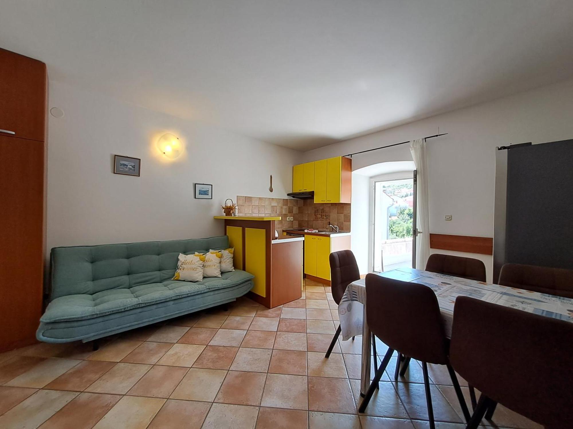 Apartament Greta Vrbnik Zewnętrze zdjęcie