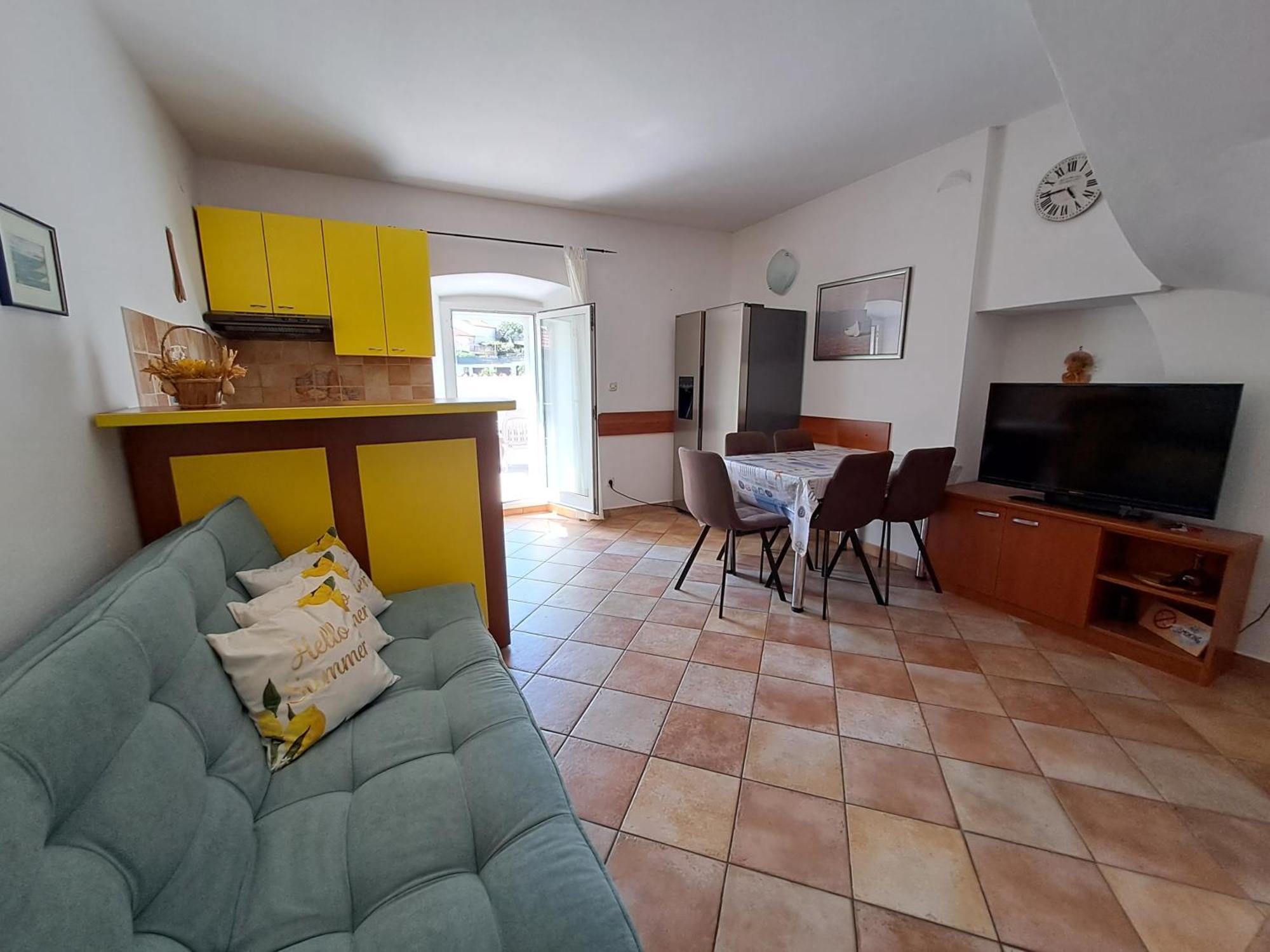 Apartament Greta Vrbnik Zewnętrze zdjęcie